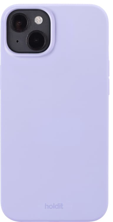 HOLDIT Silicone iPhone 14 Plus deksel (lilla)