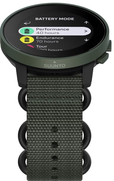 Suunto 9 Peak Pro multisportklokke 43mm (grønn)