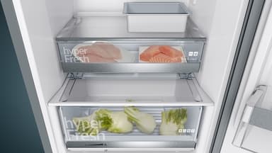 Siemens Kjøleskap/fryser kombinasjon KG39E8XBA (Black inox-antifingerprint)