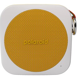 Polaroid Music P1 trådløs bærbar høyttaler (gul/hvit)