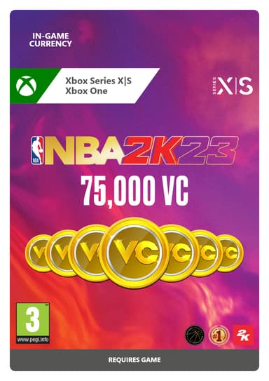 NBA 2K23 - 75,000 VC - XBOX One,Xbox Series X,Xbox Series S