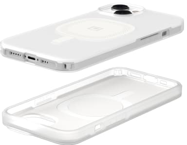 U by UAG Lucent 2.0 Magsafe iPhone 14 deksel (hvit)