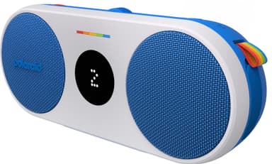 Polaroid Music P2 trådløs bærbar høyttaler (blå/hvit)