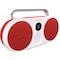 Polaroid Music P3 trådløs bærbar høyttaler (rød/hvit)