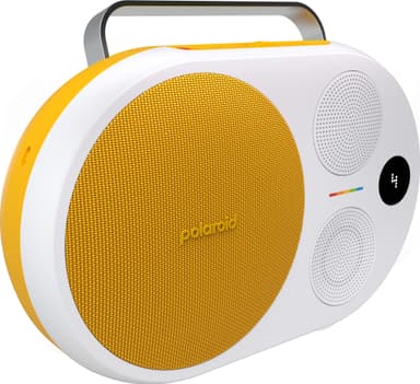 Polaroid Music P4 trådløs bærbar høyttaler (gul/hvit)