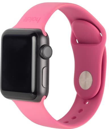 HOLDIT Apple Watch Silicone Band klokkereim 42-49mm (rosa)