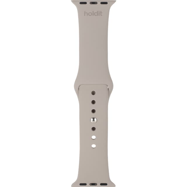 HOLDIT Apple Watch Silicone Band klokkereim 42-49mm (grå)