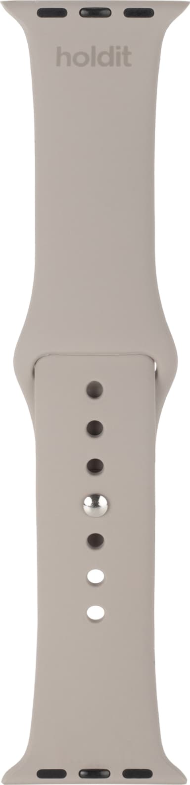 HOLDIT Apple Watch Silicone Band klokkereim 42-49mm (grå)