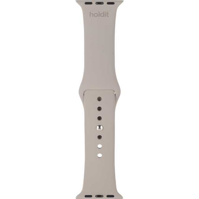 HOLDIT Apple Watch Silicone Band klokkereim 30-41mm (grå)