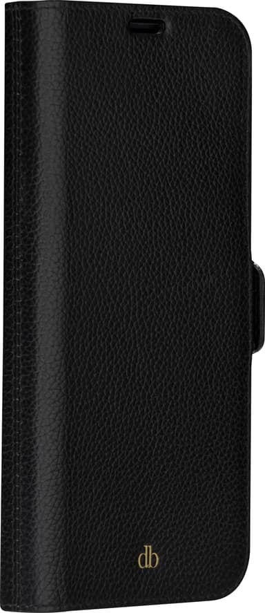 Dbramante1928 New York wallet iPhone 14 Plus lommebokdeksel (night black)