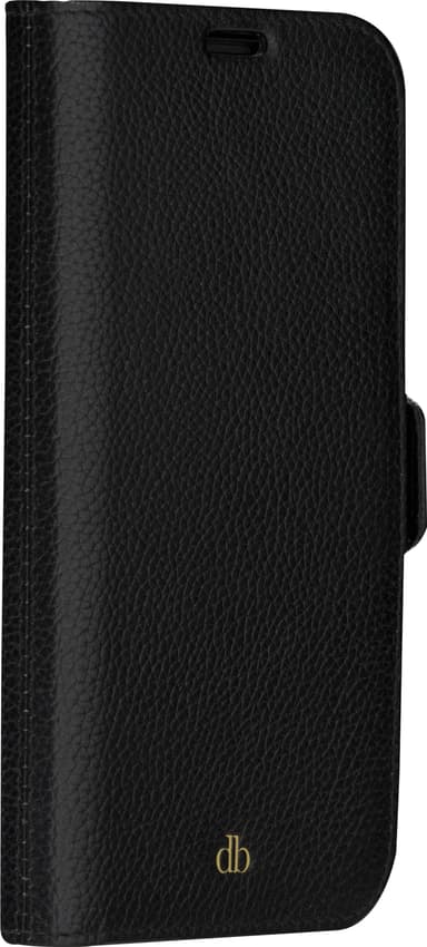 Dbramante1928 New York wallet iPhone 14 lommebokdeksel (night black)