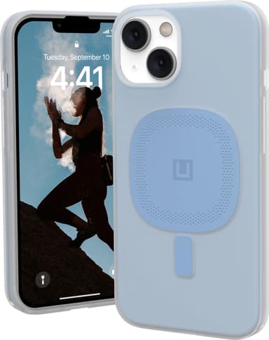 U by UAG Lucent 2.0 Magsafe iPhone 14 deksel (blå)