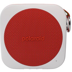 Polaroid Music P1 trådløs bærbar høyttaler (rød/hvit)