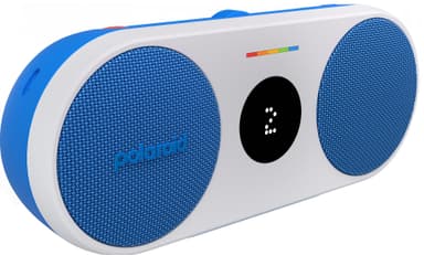 Polaroid Music P2 trådløs bærbar høyttaler (blå/hvit)