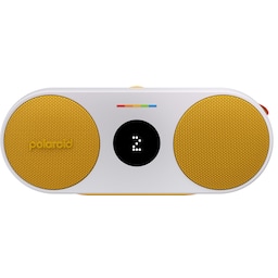 Polaroid Music P2 trådløs bærbar høyttaler (gul/hvit)