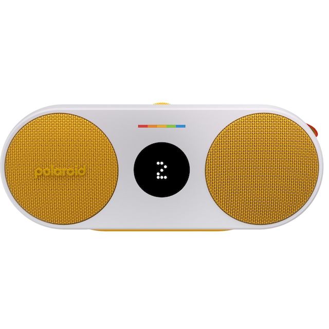 Polaroid Music P2 trådløs bærbar høyttaler (gul/hvit)