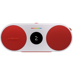 Polaroid Music P2 trådløs bærbar høyttaler (rød/hvit)