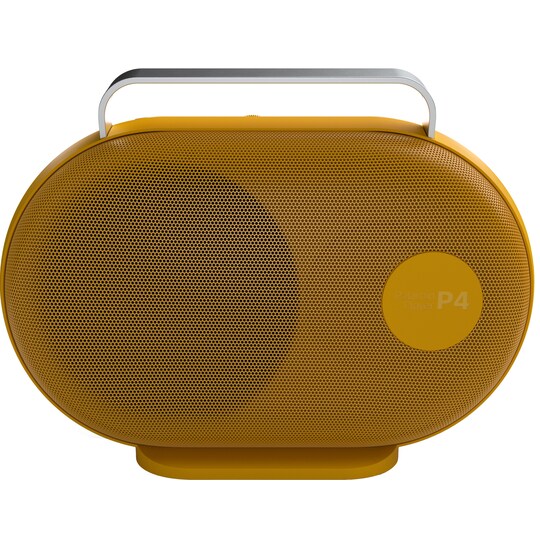 Polaroid Music P4 trådløs bærbar høyttaler (gul/hvit)