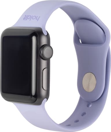 HOLDIT Apple Watch Silicone Band klokkereim 30-41mm (lilla)
