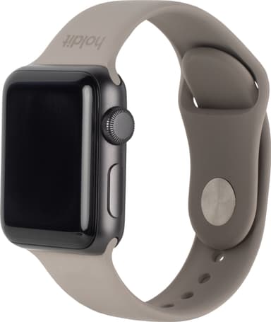 HOLDIT Apple Watch Silicone Band klokkereim 42-49mm (grå)