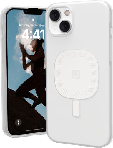 U by UAG Lucent 2.0 Magsafe iPhone 14 Plus deksel (hvit)