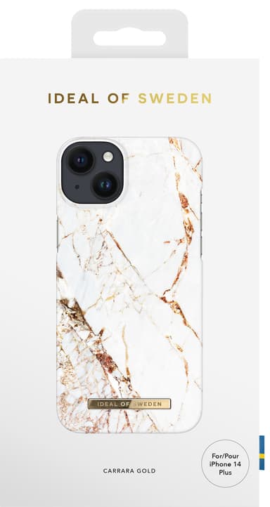 IDEAL OF SWEDEN iPhone 14 Plus deksel (gull)