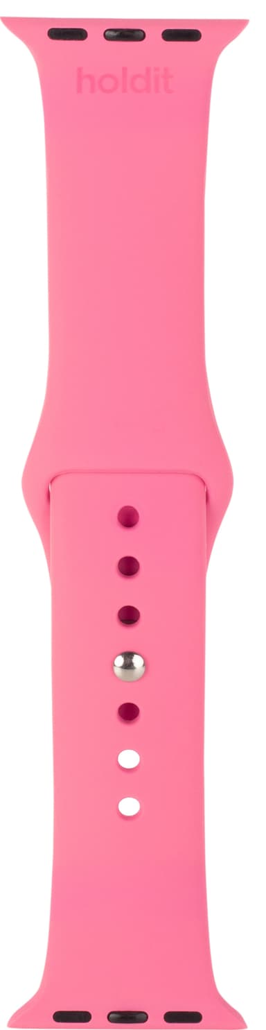 HOLDIT Apple Watch Silicone Band klokkereim 42-49mm (rosa)