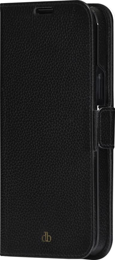 Dbramante1928 New York wallet iPhone 14 Plus lommebokdeksel (night black)