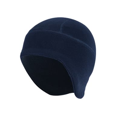 Utendørs varme luer Unisex vinterlue Elastisk varm sportslue Mørke blå