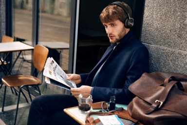 B&O Beoplay H8 trådløse on-ear-hodetelefoner (sort)