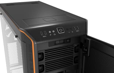 be quiet! Dark Base Pro 900 PC kabinett (sort/oransje)
