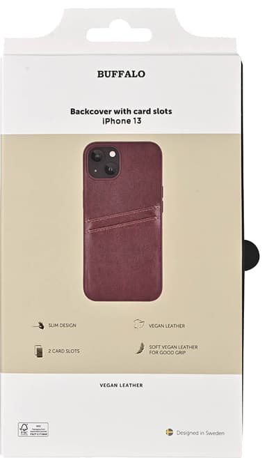 Buffalo Backcover iPhone 13 deksel (brun)