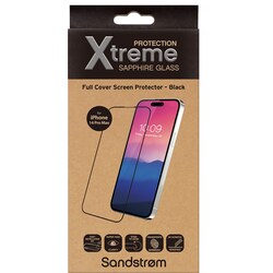 Sandstrøm buet skjermbeskytter i glass til iPhone 14 Pro Max