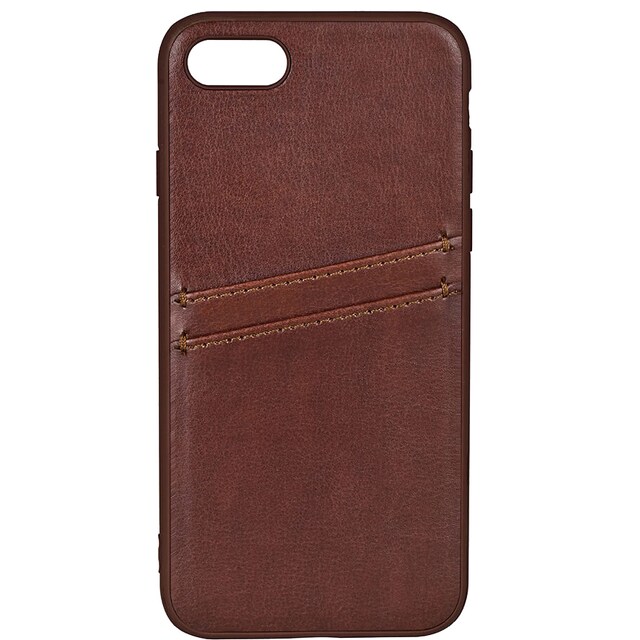 Buffalo Backcover iPhone SE/8/7/6 deksel (brun)