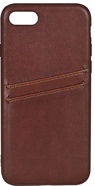 Buffalo Backcover iPhone SE/8/7/6 deksel (brun)