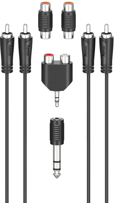 Hama RCA lydtilkoblingssett (2,5 m)