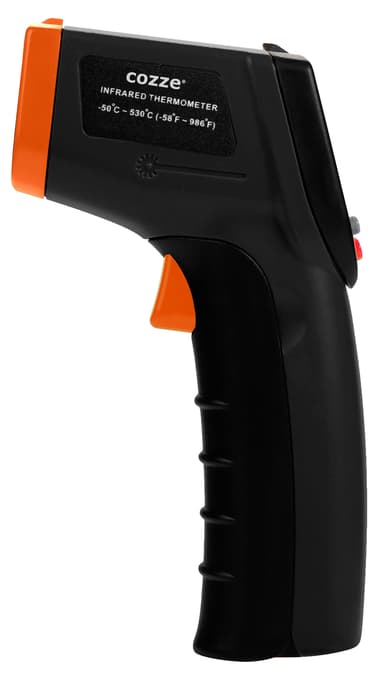 Cozze® infrarødt termometer med pistolhåndtak 530 °C