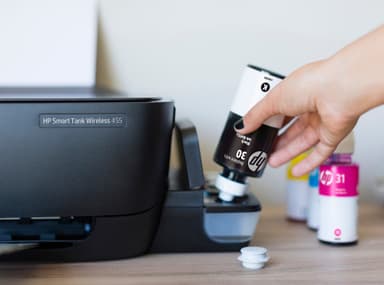HP Smart Tank trådløs 455 AIO farge inkjet-skriver