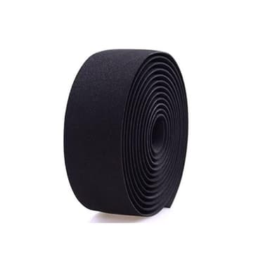 INF Styretape for sykkelstyre 2 m Sort