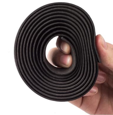 INF Styretape for sykkelstyre 2 m Sort