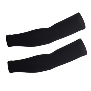 Kjølearmhylser UV Solbeskyttelse Sort 44x15 cm