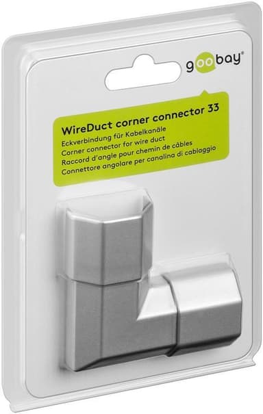 Goobay WireDuct -hjørnekontakt 33