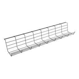 axessline Wire Tray - Cable tray, L720 mm, black