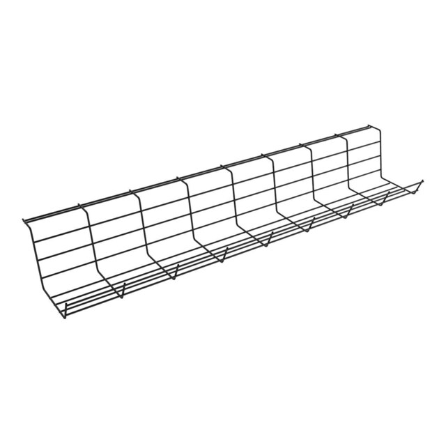 axessline Wire Tray - Cable tray, L720 mm, black