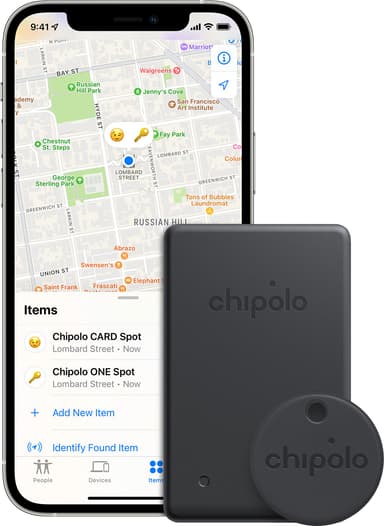 Chipolo Card Spot og One Spot sporepakke
