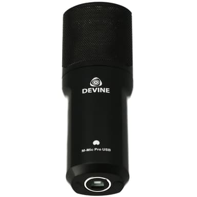 Devine M-Mic PRO USB BK Microphone, Svart