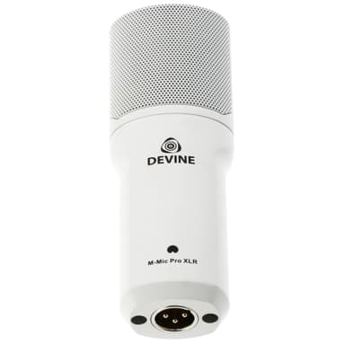 Devine M-Mic PRO XLR W Kondensatormikrofon, Hvit