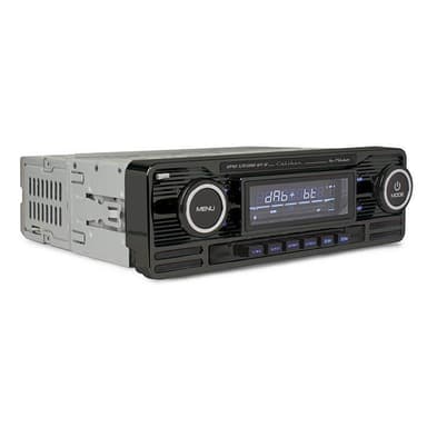 Caliber Retro Radio - DAB+, Bluetooth og USB, Svart