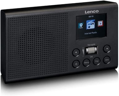 Lenco DIR-60 internettradio, sort