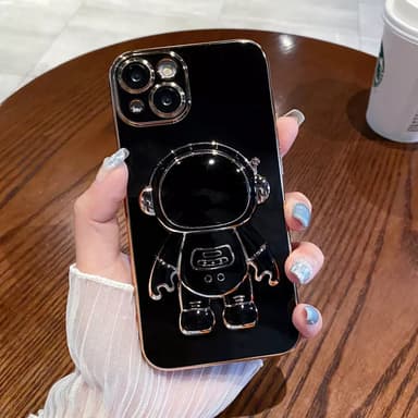 Kickstand mobildeksel Astronaut Svart iPhone 13